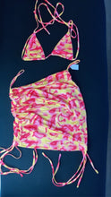 Load image into Gallery viewer, 2 Piece Mini Skirt Set W/ Bikini Top
