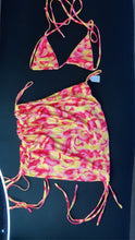 Load image into Gallery viewer, 2 Piece Mini Skirt Set W/ Bikini Top
