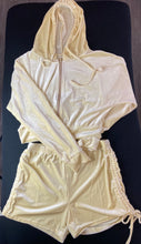 Load image into Gallery viewer, 2 Piece Velour Short Set
