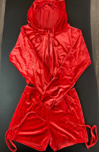 Load image into Gallery viewer, 2 Piece Velour Short Set
